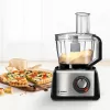 Virtuvinis kombainas Bosch MC812M844 1250 W 3,9 L juodas, nerūdijantis plienas