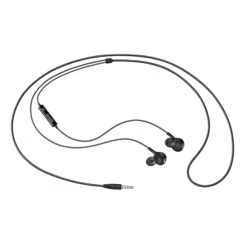 Samsung EO-IA500BBEGWW ausinės / laisvų rankų įranga Laidinis Į ausis Skambučiai / Muzika Juoda