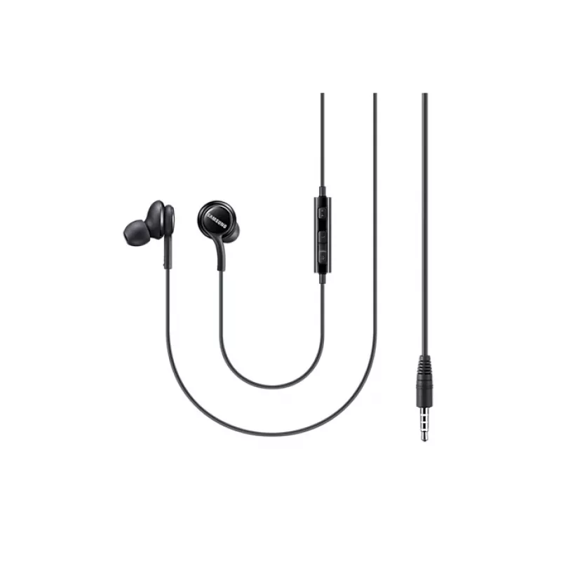 Samsung EO-IA500BBEGWW ausinės / laisvų rankų įranga Laidinis Į ausis Skambučiai / Muzika Juoda