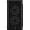 PC korpusas AEROCOOL CS107V2 Mini Tower – juodas, microATX/Mini-ITX, 2x120mm ventiliatoriai, 1x3,5 colio + 2x2,5 colio lizdai