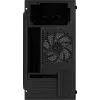 PC korpusas AEROCOOL CS107V2 Mini Tower – juodas, microATX/Mini-ITX, 2x120mm ventiliatoriai, 1x3,5 colio + 2x2,5 colio lizdai