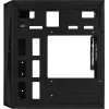 PC korpusas AEROCOOL CS107V2 Mini Tower – juodas, microATX/Mini-ITX, 2x120mm ventiliatoriai, 1x3,5 colio + 2x2,5 colio lizdai