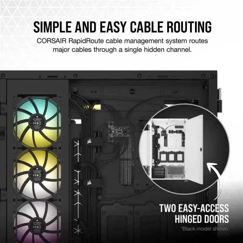 PC Case Corsair 7000D AIRFLOW Full Tower White