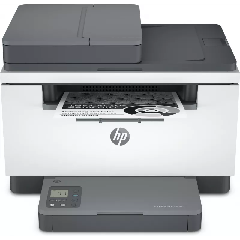 Daugiafunkcinis lazerinis spausdintuvas HP LaserJet MFP M234sdw — nespalvotas A4, 29 ppm, dvipusis, Wi‑Fi, Ethernet