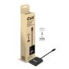 CLUB3D USB3.2 Gen2 Type-C(DP™ Alt-Mode) – DisplayPort™ dviejų monitorių 4K60Hz M/F MST šakotuvas