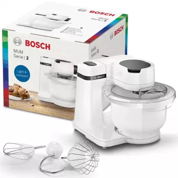 Virtuvinis kombainas Bosch Serie 2 MUMS2AW00 — 700 W, 3,8 l dubuo, 4 greičiai, baltas