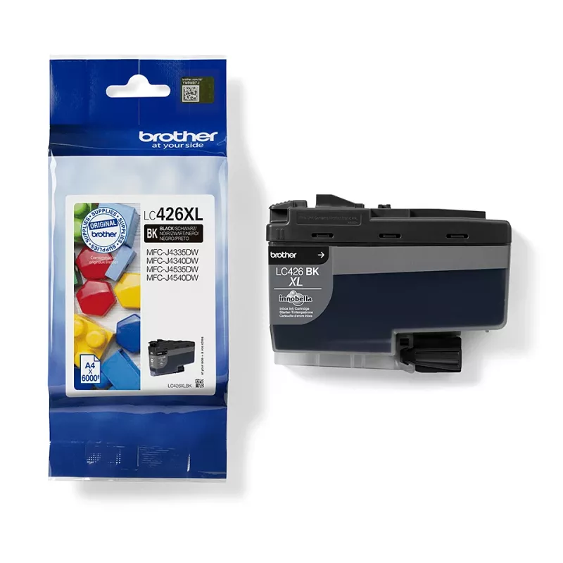Brother LC-426XLBK rašalo kasetė 1 vnt. originali didelės (XL) išeigos juoda