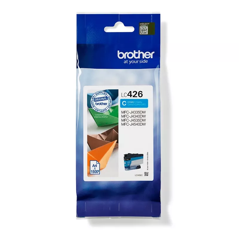 Brother LC-426C rašalo kasetė 1 vnt. Originali žalsvai mėlyna