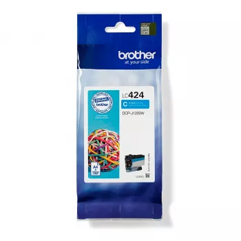 Brother LC424C rašalo kasetė 1 vnt. Originali žalsvai mėlyna