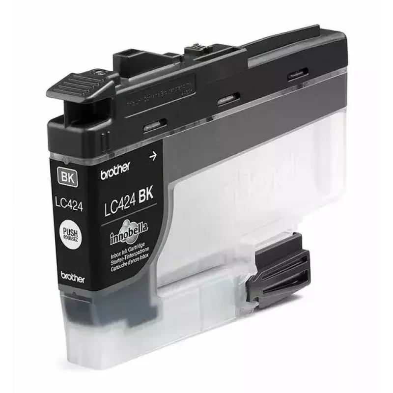 Brother LC424BK rašalo kasetė 1 vnt. Originali juoda