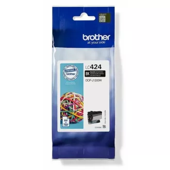 Brother LC424BK rašalo kasetė 1 vnt. Originali juoda