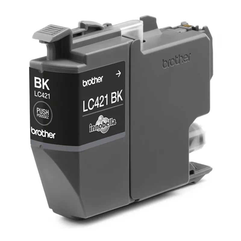 Brother LC421BK rašalo kasetė 1 vnt. Originali Juoda