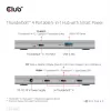 CLUB3D sertifikuotas Thunderbolt™4 nešiojamas 5-in-1 centras su išmaniuoju maitinimu