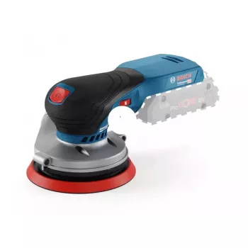 Bosch GEX 18V-125 Professional atsitiktinio orbitalinio šlifuoklio 10000 RPM 20000 OPM juoda, mėlyna, pilka, raudona