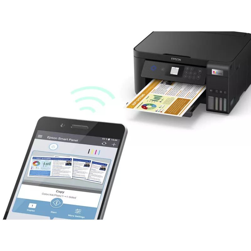 Epson EcoTank ET-2850 A4 daugiafunkcis belaidis rašalinis spausdintuvas