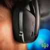 LOGITECH G435 Lightspeed belaidžiai žaidimų ausinės - juodos