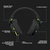 LOGITECH G435 Lightspeed belaidžiai žaidimų ausinės - juodos