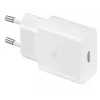 AC Indoor Fast Charger Samsung EP-T1510XWEGEU, USB-C 1-port, 5–9V, 1 m kabelis, White
