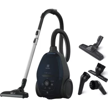 Cilindrinis dulkių siurblys Electrolux PD82-4ST — 3,5 l dulkių maišelis, EPA E12, 500 W, 12 m veikimo spindulys, 57 dB