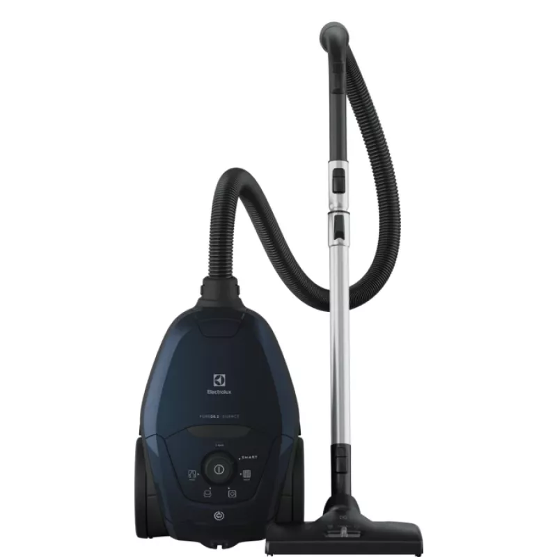 Cilindrinis dulkių siurblys Electrolux PD82-4ST — 3,5 l dulkių maišelis, EPA E12, 500 W, 12 m veikimo spindulys, 57 dB
