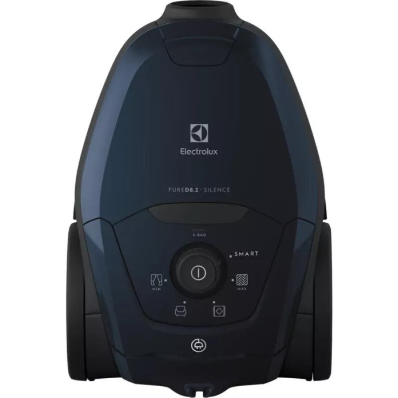 Cilindrinis dulkių siurblys Electrolux PD82-4ST — 3,5 l dulkių maišelis, EPA E12, 500 W, 12 m veikimo spindulys, 57 dB