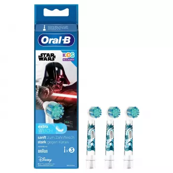 Toothbrush Oral-B Kids Star Wars 3 vnt. Balta Ypač minkšta
