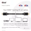 CLUB3D Ultra High Speed HDMI™ sertifikuotas kabelis 4K120Hz 8K60Hz 48Gbps M/M 5m/16.4ft