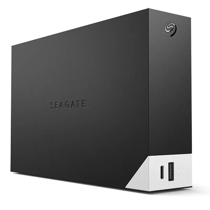 Seagate One Touch HUB išorinis kietasis diskas 10 TB USB Type-A / USB Type-C 3.2 Gen 1 (3.1 Gen 1) juoda, pilka