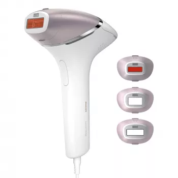 IPL plaukų šalinimo prietaisas Philips Lumea Prestige BRI947/00 su veido ir kūno priedais, 250000 blyksnių, odos tono jutiklis
