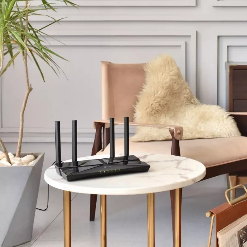 Stalinis maršrutizatorius TP-Link Archer AX1800 dviejų juostų „Wi-Fi 6“
