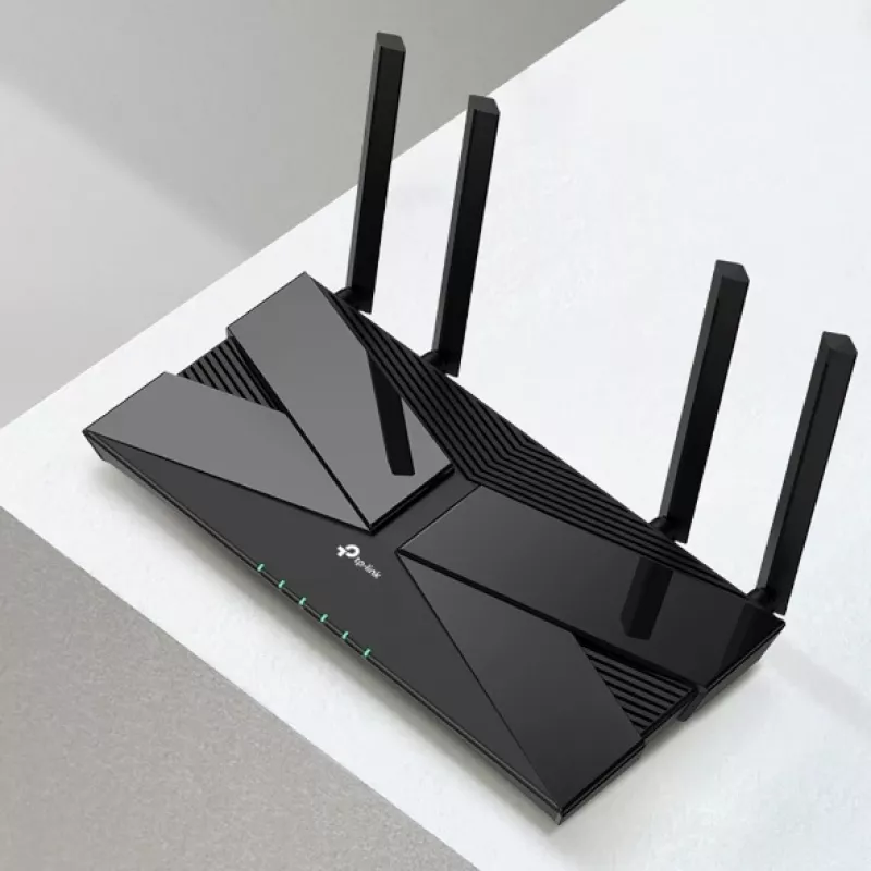 Stalinis maršrutizatorius TP-Link Archer AX1800 dviejų juostų „Wi-Fi 6“