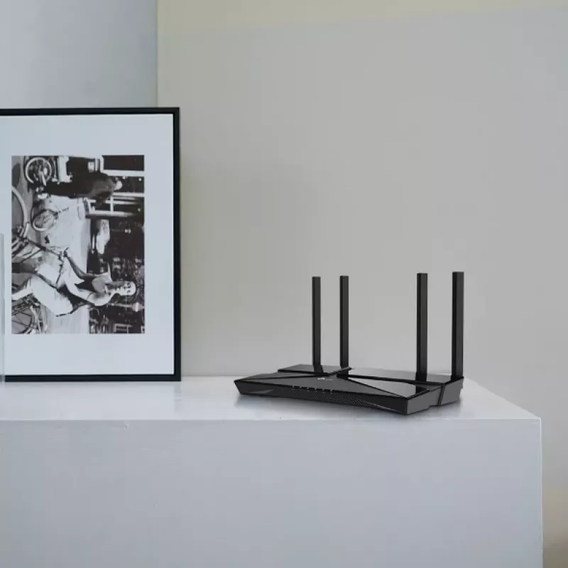 Stalinis maršrutizatorius TP-Link Archer AX1800 dviejų juostų „Wi-Fi 6“