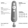 LOGITECH R500 lazerinis pristatymo pultelis pilkas