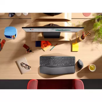 LOGITECH Ergo K860 - Belaidė išskirstyta klaviatūra Business Graphite Qwerty Pan Nordic