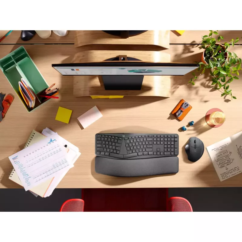 LOGITECH Ergo K860 - Belaidė išskirstyta klaviatūra Business Graphite Qwerty Pan Nordic