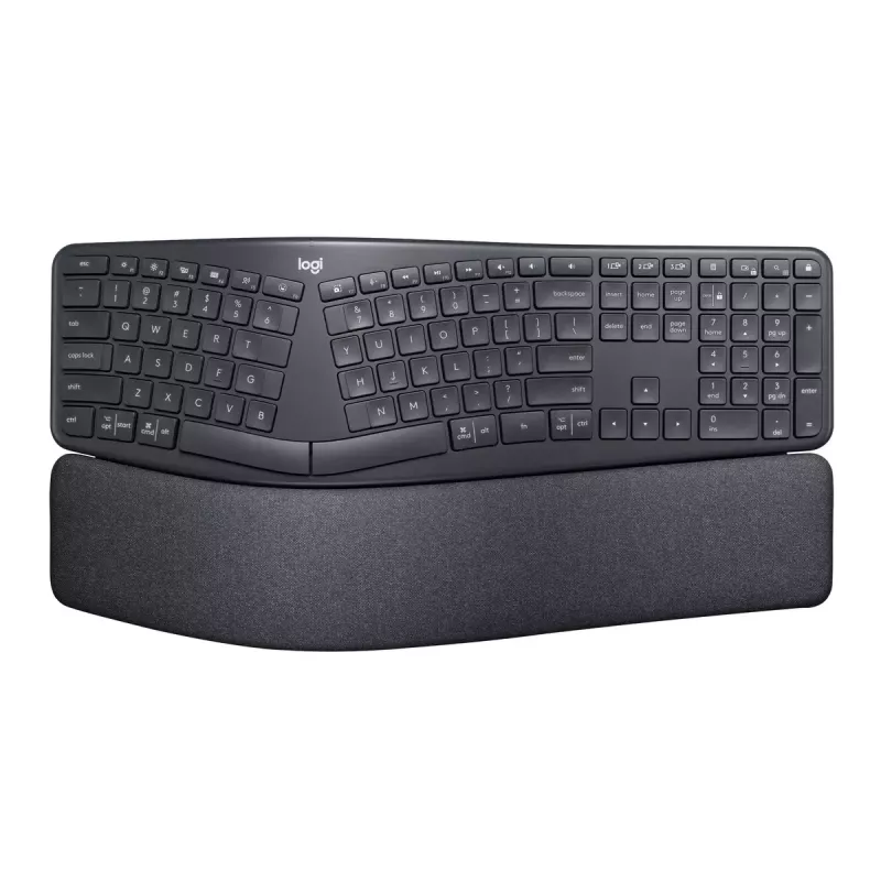 LOGITECH Ergo K860 - Belaidė išskirstyta klaviatūra Business Graphite Qwerty Pan Nordic