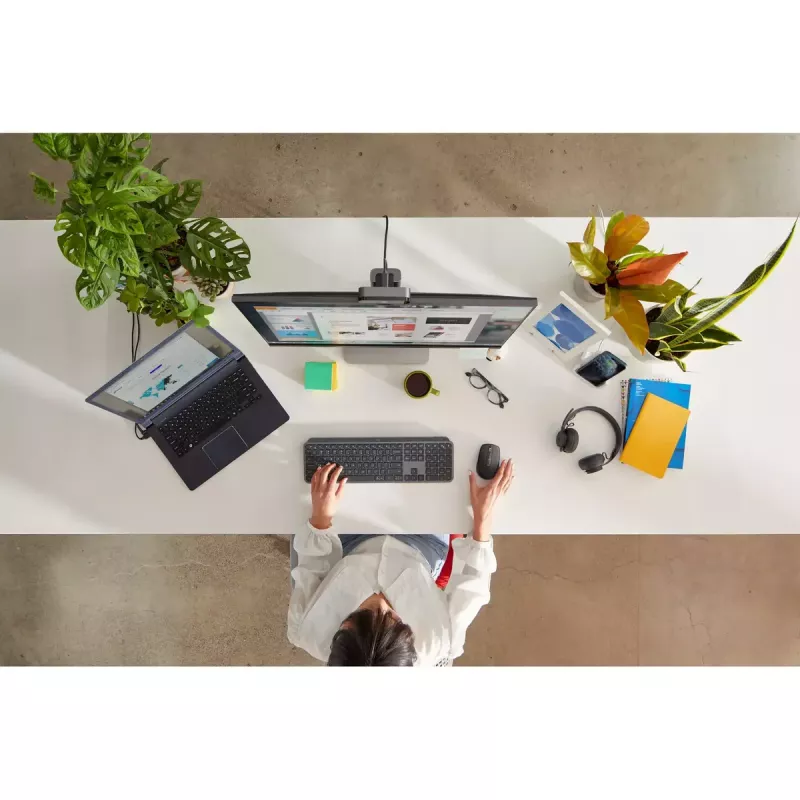 LOGITECH Mx Keys For Business - Belaidė klaviatūra - Grafitas - US International Qwerty