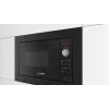 Bosch Serie 2 BFL623MB3 mikrobangų krosnelė Juoda Solo mikrobangų krosnelė Įmontuojama 20 L 800 W
