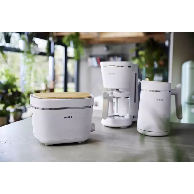 Skrudintuvas Philips HD2640/10 Eco Conscious Edition, 2 griežinėliams, 830 W, baltas