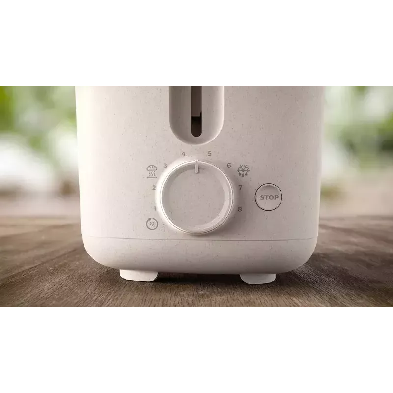 Skrudintuvas Philips HD2640/10 Eco Conscious Edition, 2 griežinėliams, 830 W, baltas