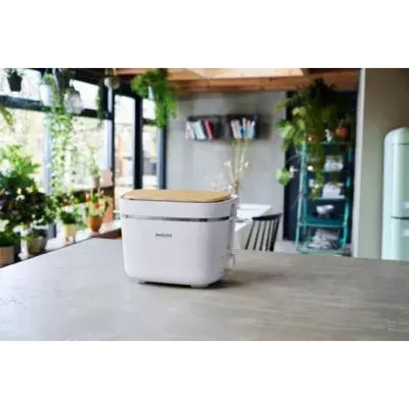 Skrudintuvas Philips HD2640/10 Eco Conscious Edition, 2 griežinėliams, 830 W, baltas