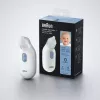 Elektrinis nosies aspiratorius BRAUN BNA 100 — maitinamas baterijomis, reguliuojamas siurbimas, nuimami antgaliai, baltas