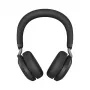Jabra Evolve2 75 - USB-C MS Teams su stovo stalu - juoda, laidinis ir belaidis, skambučiai/muzika, 20 - 20000 Hz, 197 g, ausinės, juoda
