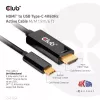 CLUB3D HDMI į USB Type-C 4K60Hz aktyvus kabelis V/V 1,8m
