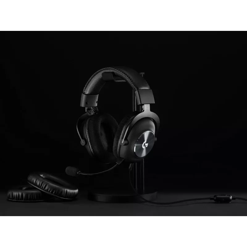 LOGITECH G Pro X žaidimų ausinės - 3,5 mm - juodos
