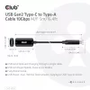 CLUB3D USB Gen2 Type-C į Type-A kabelis 10Gbps M/F 5m/16.4ft