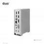 Docking stotelė CLUB3D CSV-1568 metaliniu korpusu, USB Gen2 Type-C, USB Gen2 Type-A, HDMI, DP, VGA, RJ45, 120W