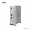 Docking stotelė CLUB3D CSV-1568 metaliniu korpusu, USB Gen2 Type-C, USB Gen2 Type-A, HDMI, DP, VGA, RJ45, 120W