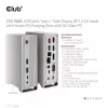Docking stotelė CLUB3D CSV-1568 metaliniu korpusu, USB Gen2 Type-C, USB Gen2 Type-A, HDMI, DP, VGA, RJ45, 120W
