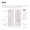 Docking stotelė CLUB3D CSV-1568 metaliniu korpusu, USB Gen2 Type-C, USB Gen2 Type-A, HDMI, DP, VGA, RJ45, 120W